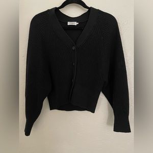 The Reset Black Cardigan